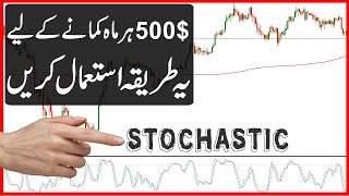 Stochastic Oscillator Trading Strategy  Forex Trading Course [upl. by Lekkim]