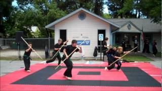 Dunnellon Dragon Warrior Martial Arts Boomtown 2012 [upl. by Adnirim2]