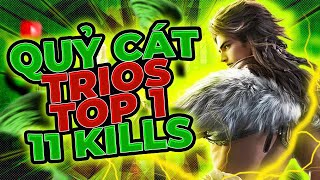 AUTO MATCHING RANK TRIOS VÀ CÁI KẾT ĐẦY CẢM XÚC  TEMULCH 11 KILLS  TRIOS RANK [upl. by Nehtan]