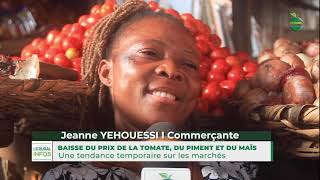 Baisse inégale des prix des produits agricoles sur les marchés de Calavi et Cotonou [upl. by Adelbert]