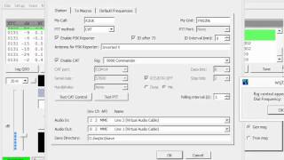 WSJTX rig set up [upl. by Richers]