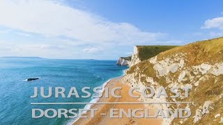 Jurassic Coast DJI Phantom 4 Drone in 4k [upl. by Xenia]