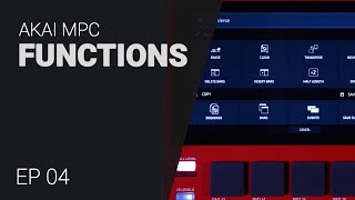 AKAI MPC Edit options  tutorial guide EP04 [upl. by Amberly]