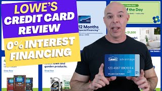 Lowes Credit Card Review 2024  Special Financing Automatically Approved [upl. by Aerdnaxela307]