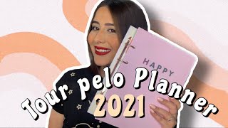 MEU PLANNER 2021  HAPPY ARGOLADO TILIBRA [upl. by Amarette719]