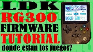 📢 RG300 ❤ RETROGAME 300👉🏼 CFW TUTORIAL ESPAÑOL [upl. by Alemaj]