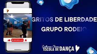 DANÇANDO CHAMAMÉ  GRUPO RODEIO  GRITOS DE LIBERDADE [upl. by Uehttam]