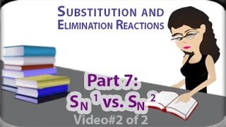 SN1 vs SN2 Practice Examples vid 2 of 2 by Leah4sci [upl. by Perretta]