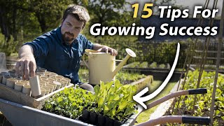 15 Vegetable Gardening Tips EVERY Beginner Should Know  Invaluable Grow Your Own Tips [upl. by Auhsej]