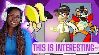 This Is Interesting  GameToons FNAF But The Roles Are Reversed Cartoon Animation Reaction [upl. by Anoi]