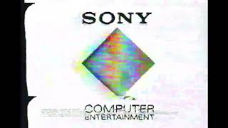 The PlayStation1 startup intro on vhs but it suffers from generation loss [upl. by Dnomde]