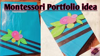 Montessori Portfolio idea How to make Montessori Portfolio PMC Montessori diploma [upl. by Ttenneb]