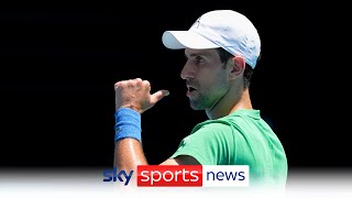 Novak Djokovic included in Australian Open draw as Emma Raducanu faces Sloane Stephens [upl. by Johppah368]