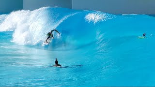 Pros Surfing GLASSY Perfection at Palm Springs Wavepool [upl. by Graybill579]