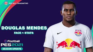 DOUGLAS MENDES PES 2021 RED BULL BRAGANTINO EFOOTBALL COMO FAZER [upl. by Yc]