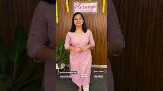 Premium Branded Cotton Hakoba Kurthi  Floranza Fashion Boutique [upl. by Eselrahc]