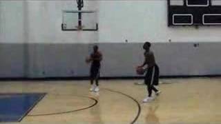 Arenas vs Stevenson  3 Point Shootout [upl. by Nylodam]