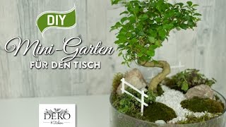 DIY süßer MiniaturGarten als Frühlingsdeko für den Tisch How to Deko Kitchen [upl. by Ramiah]