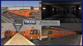 Glasgow Subway Review  Train Simulator [upl. by Lenni924]