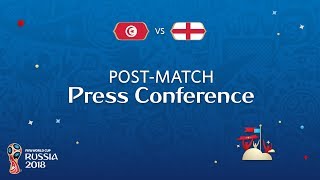 FIFA World Cup™ 2018 Tunisia v England  PostMatch Press Conference [upl. by Lopez713]