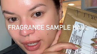 Luckyscent Fragrance Sample Haul [upl. by Binky734]