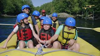 Whitewater Rafting on the Madawaska River in Ontarios Highlands [upl. by Anawahs157]