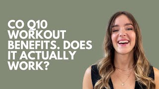 Co q10 workout benefits Does it actually work [upl. by Babcock]