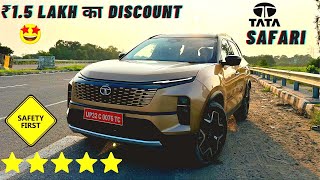 New 2024 Tata SAFARI 🔥 5 ⭐ SAFETY RATING के साथ  With NEW UPDATES 🤩  Worth Buying in 2024 [upl. by Atirys]