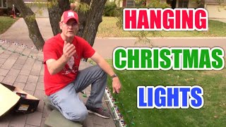 How To  Install Christmas Lights on a Brick Wall [upl. by Asilrac549]