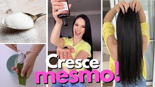 CRONOGRAMA CAPILAR PODEROSO P SEU CABELO CRESCER  RÁPIDO RECEITAS CASEIRAS E MELHORES PRODUTOS [upl. by Aleacem228]