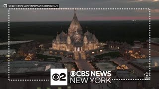 Worlds largest Hindu temple outside of India open in New Jersey [upl. by Anneiv]