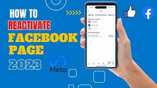 How to Reactivate a Deactivated Facebook Page 2023 UPDATE  1 minute Tutorial [upl. by Enairda993]