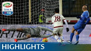 EmpoliMilan 22  Highlights  Giornata 21  Serie A TIM 201516 [upl. by Vivica]