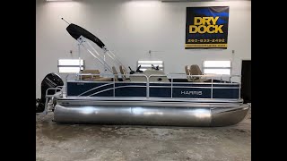 2019 Harris Cruiser LX 180 Fish with Mercury 60 ELPT [upl. by Oribella]