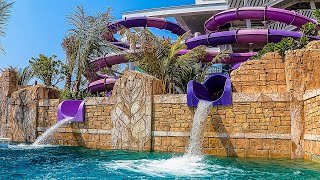 WaterDROP VORTEX WaterSlide at Aquaventure Waterpark Dubai [upl. by Nnaeed578]