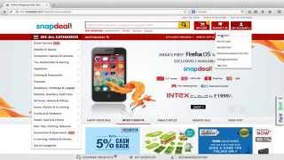 How to return orders on Snapdealcom English [upl. by Glavin808]