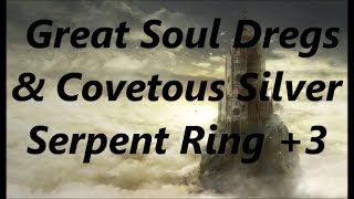 Dark Souls 3  The Ringed City DLC  Great Soul DregsCovetous Silver Serpent Ring 3 Locations [upl. by Asirram]