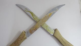 Make the Legolas Elven Swords [upl. by Anialam]