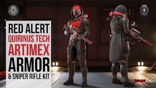 Quirinus Tech Artimex RED ALERT Armor amp Sniper Rifle Kit [upl. by Yrrej]