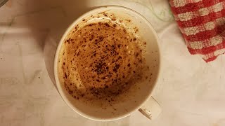 How to make super frothy coffee at home winter specialDesi fusion [upl. by Sivrep486]