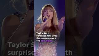 Taylor Swift wins 13th Grammy then announces upcoming album release Shorts [upl. by Almeta901]