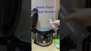 Ninja Foodi arroz blanco sencillo como hacer arroz en olla express olla GM olla eléctrica etc [upl. by Eahsat]