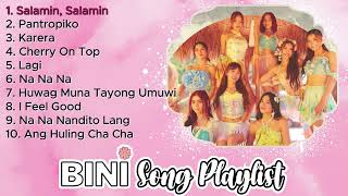 BINI Songs Playlist • Top 10 Most Played Songs at Spotify 🌸 [upl. by Araeit]