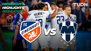 HIGHLIGHTS  Cincinnati vs Monterrey  CONCACHAMPIONS 2024  TUDN [upl. by Arymat]