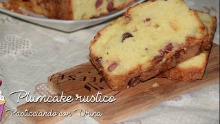 Plumcake Rustico Preparato con lievito di birra Mastro Fornaio Semplice e Veloce [upl. by Flin]