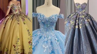 Quinceanera dresses tiktok Best dresses on tiktok part17 tiktokviral quinceañera fashion dress [upl. by Ahsemaj258]