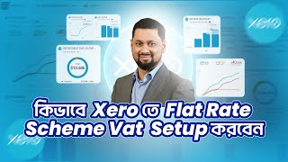 Flat Rate Scheme Vat Set Up in Xero  Xero Tutorial  FinTech BPO Service [upl. by Ahen]