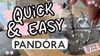 Clean Pandora Bracelet in 10 minutes with ZERO scrubbing shorts [upl. by Rustice]