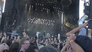 ghostemane Mosh Pit  Louder Than Life Festival 22 Live set 9242022 [upl. by Werdnaed]