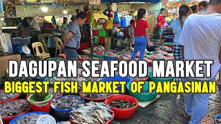 DAGUPAN SEAFOOD MARKET TOUR This DECEMBER  BIGGEST Fish Market of Pangasinan  Dagupan PALENGKE [upl. by Leahcimauhsoj]